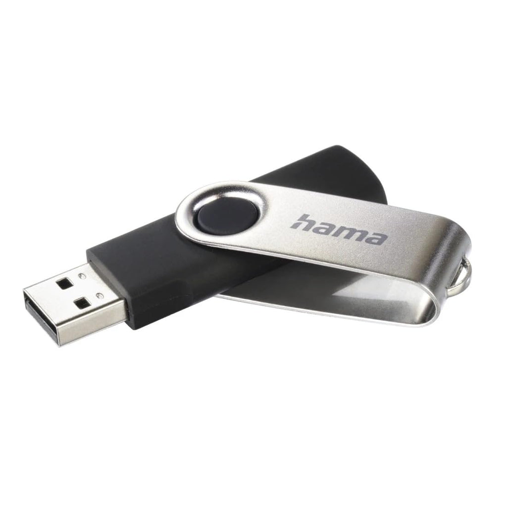 Hama 16GB USB-Stick USB 2.0 Datenstick, 10 MB/s Datentransfer, mit Öse