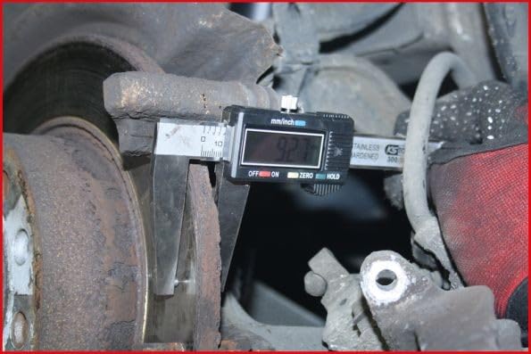 KS Tools 300.0540 Digital-Bremsscheiben-Messschieber 0-60mm, 160mm
