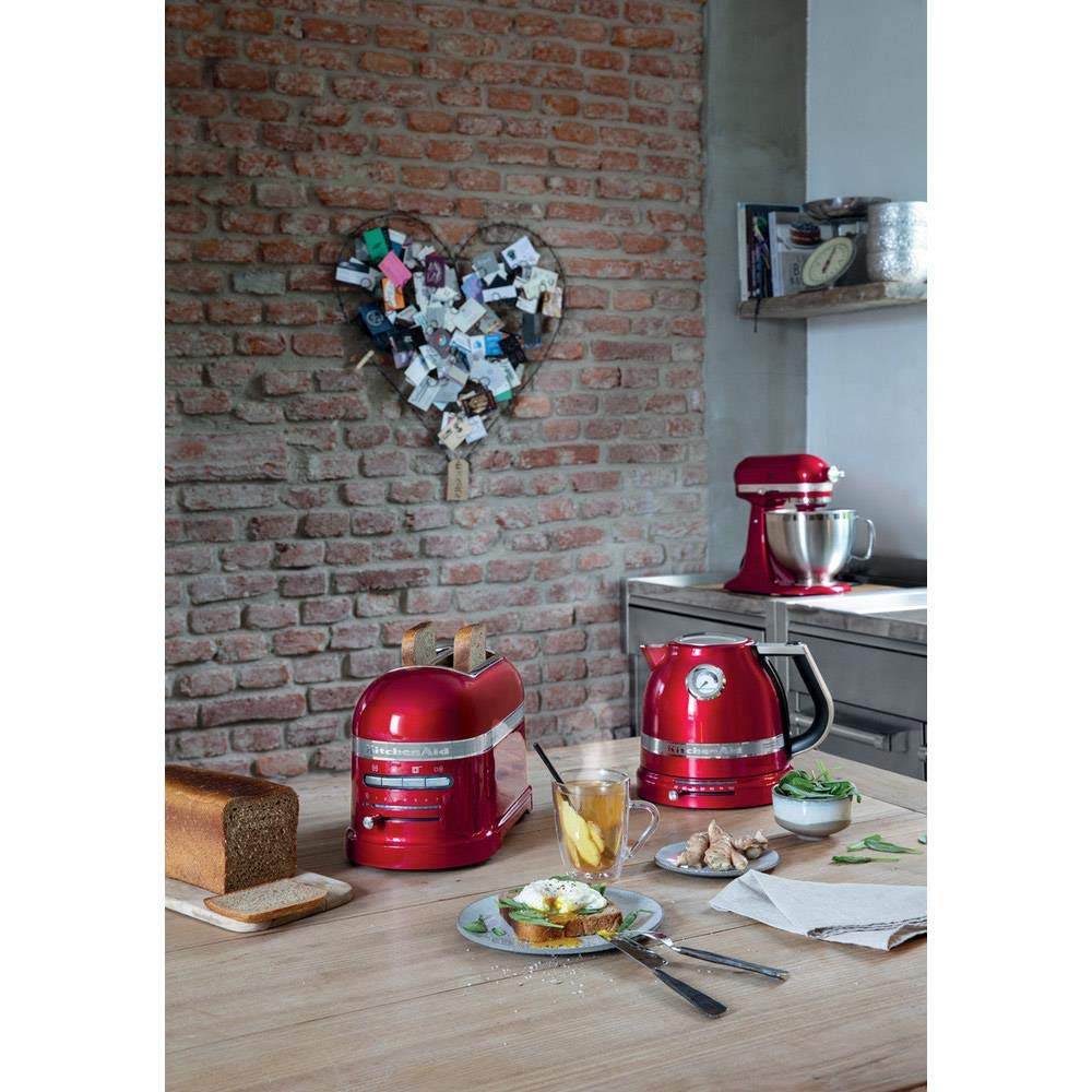Kitchenaid 5KMT2204ECA Artisan -Toaster für 2 Scheiben, Liebesapfel rot, 220 - 240 V, 50 - 60 Hz