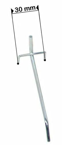 Ondis24 Werkzeugwand Metall 119,5 x 59 cm Grau – 3-teilige Lochwand mit 22-teiligem Hakenset – Wandhalterung für Werkzeuge, Bohrer, Schraubendreher & Zangen – Ordnungssystem für Werkstatt & Garage