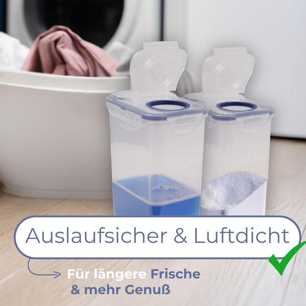 LocknLock PP Classic Schüttdose 1,8L | 15,1 x 10,8 x 19 cm | 100 % Luftdichte Aufbewahrungsbox | Lebensmittelspender für Müsli oder Futter | BPA-freier & spülmaschinenfester Vorratsbehälter