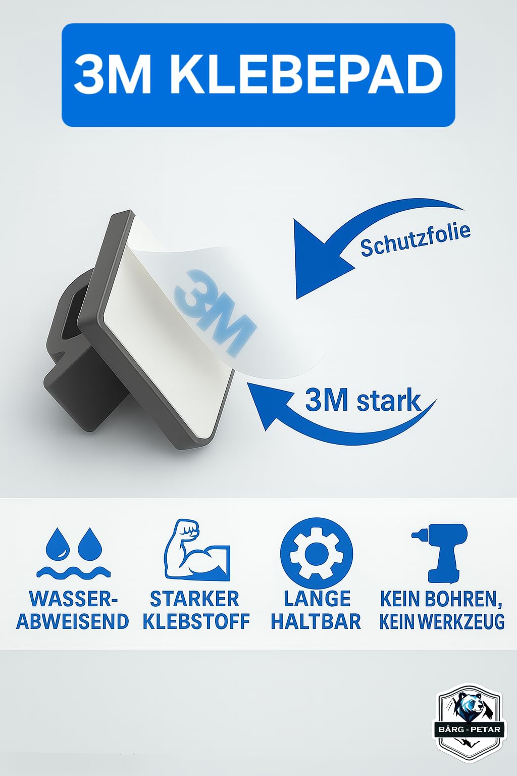Selbstklebende Kabelclips 100 Stück – Kabelhalter & Kabelmanagement Clips – Stark haftender 3M Kleber – für USB, HDMI, Ladekabel – Büro, Auto & Zuhause