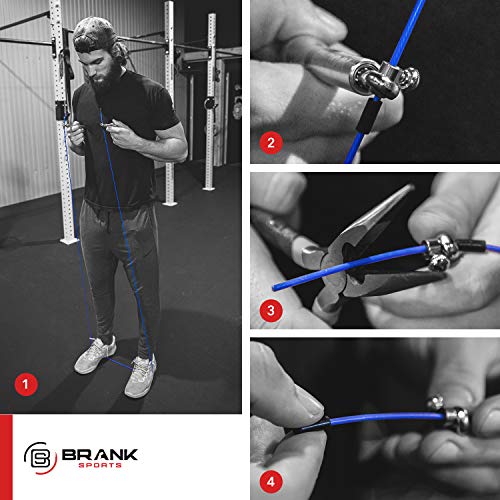 3,5 Meter Springseil Für Erwachsene Fitness - Double-Under-Erfolge - Boxen Sport - Seilspringen - Speed Rope - Sprungseil Erwachsener - Inklusive Gratis Trainingsplan