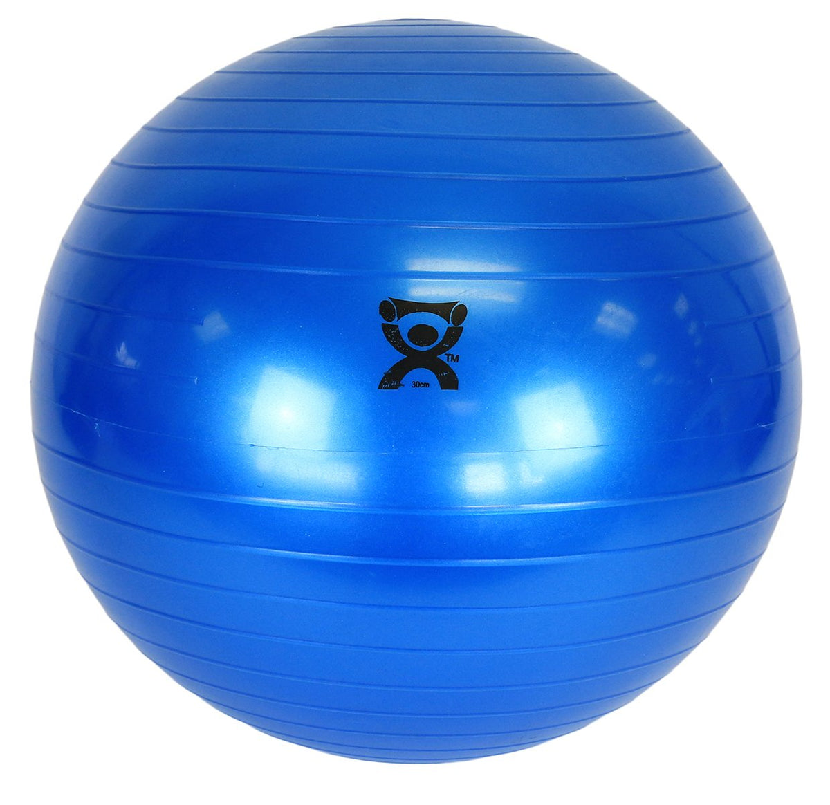 CanDo Gymnastikball 30-1800 - Trainingsball - Sitzball, Durchmesser 30 cm, blau ,