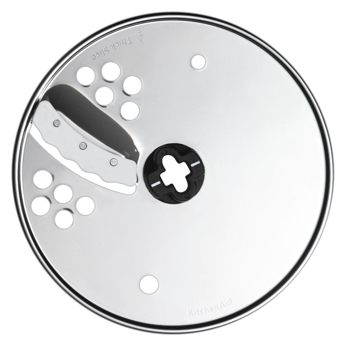 KitchenAid Food Processor - Kompakter Küchenmaschine mit 2 geschwindigkeitsstufen und Pulsfunktion - Zerkleinern, Kneten, Reiben und Schneiden - BPA-Frei - 1,7L Schüssel - 250 W - Schwarz