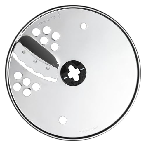 KitchenAid Food Processor - Kompakter Küchenmaschine mit 2 geschwindigkeitsstufen und Pulsfunktion - Zerkleinern, Kneten, Reiben und Schneiden - BPA-Frei - 1,7L Schüssel - 250 W - Schwarz