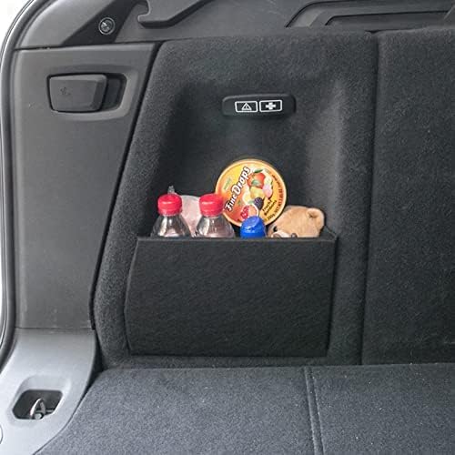 2Pcs Kofferraum Organizer Partitionen für X3 G01 2017 2018 2019 2020, Kofferraum Organizer Auto Kofferraum-Aufbewahrung Blende Trunk Organizer Partitionen Zubehör