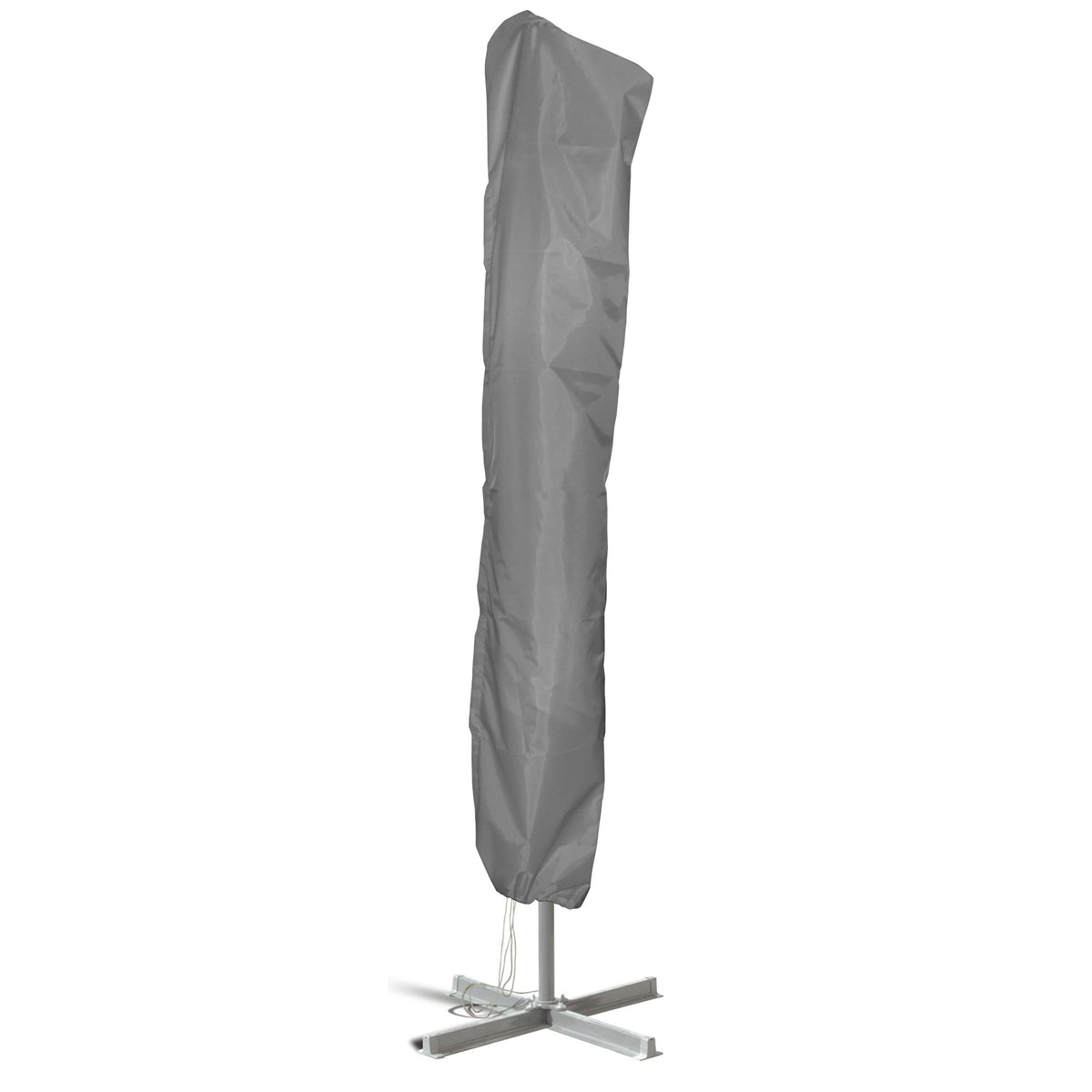 paramondo Sonnenschirm-Schutzhülle, mit Reißverschluss & Bedienstab, 236 x 46/54 cm, L, Grau