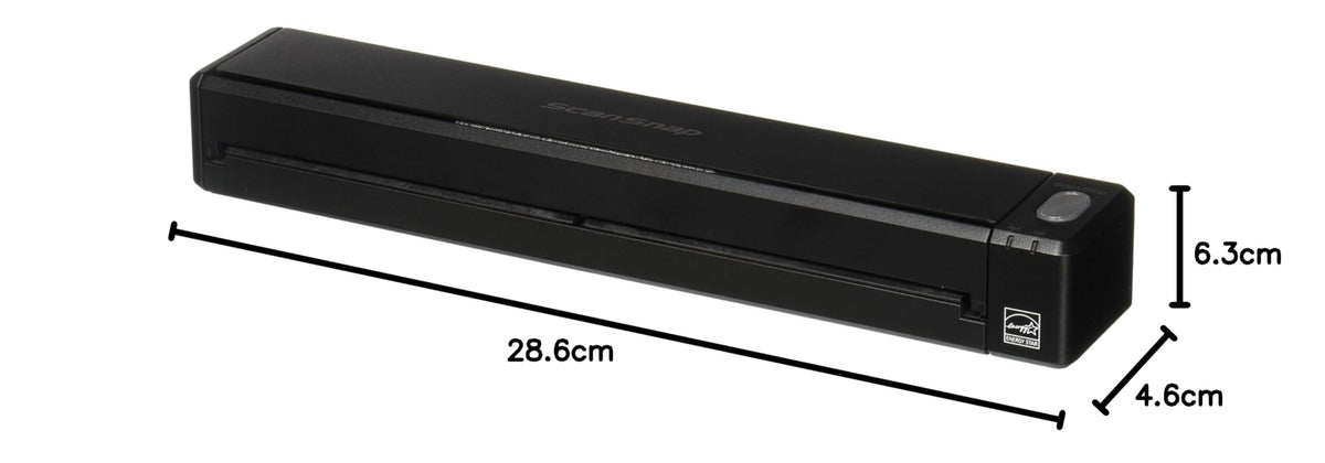 ScanSnap iX100 LED Mobile Scanner - 12ppm/12ipm, A4 Simplex, Battery, USB/Mains Powered USB2.0