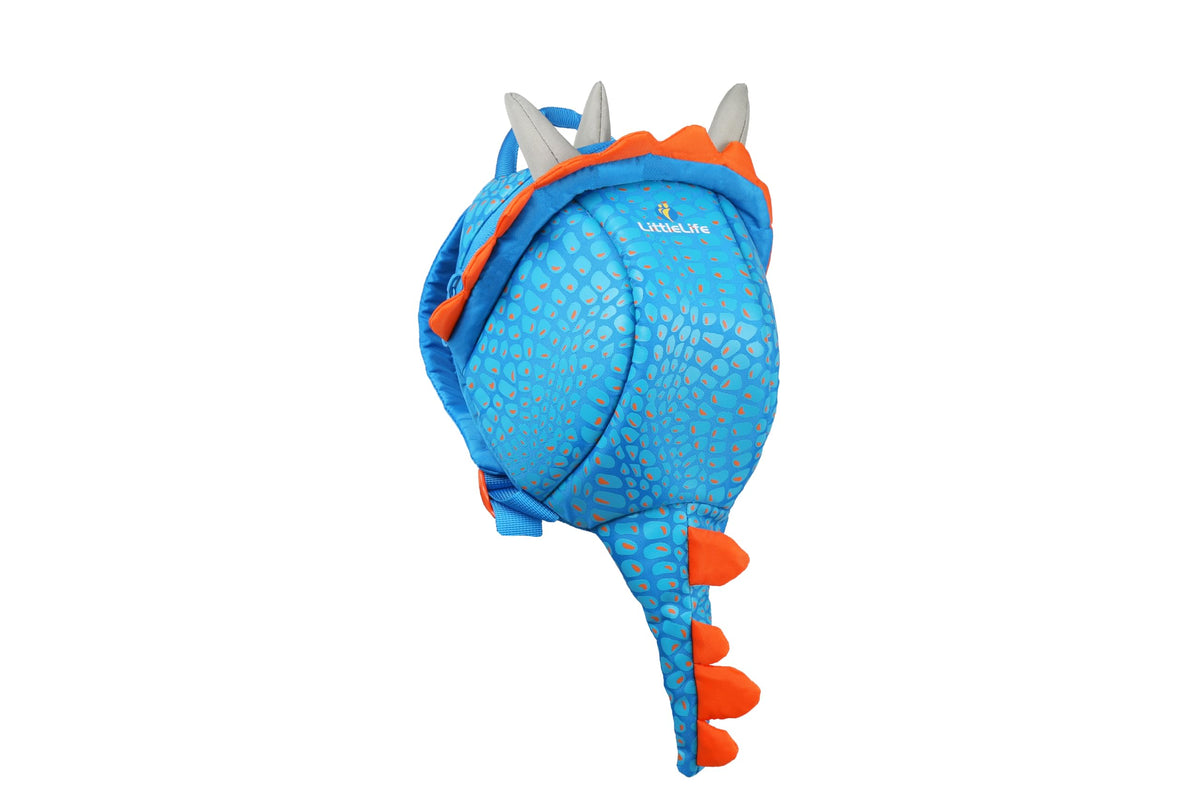 LittleLife Animal Kleinkindrucksack mit Sicherheitsleine, Triceratops