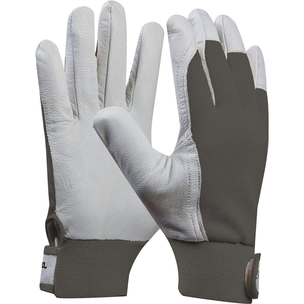 GEBOL 703432 Uni-Fit Comfort Arbeits-Handschuh, Grau, Größe 9 (L), 1 Paar