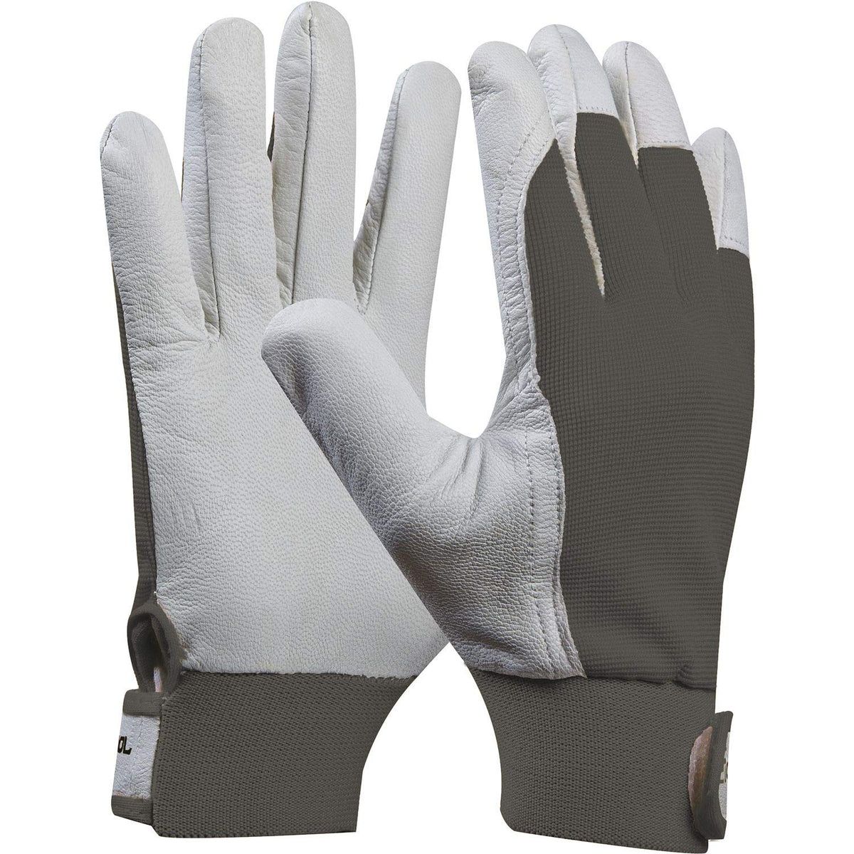 GEBOL 703432 Uni-Fit Comfort Arbeits-Handschuh, Grau, Größe 9 (L), 1 Paar