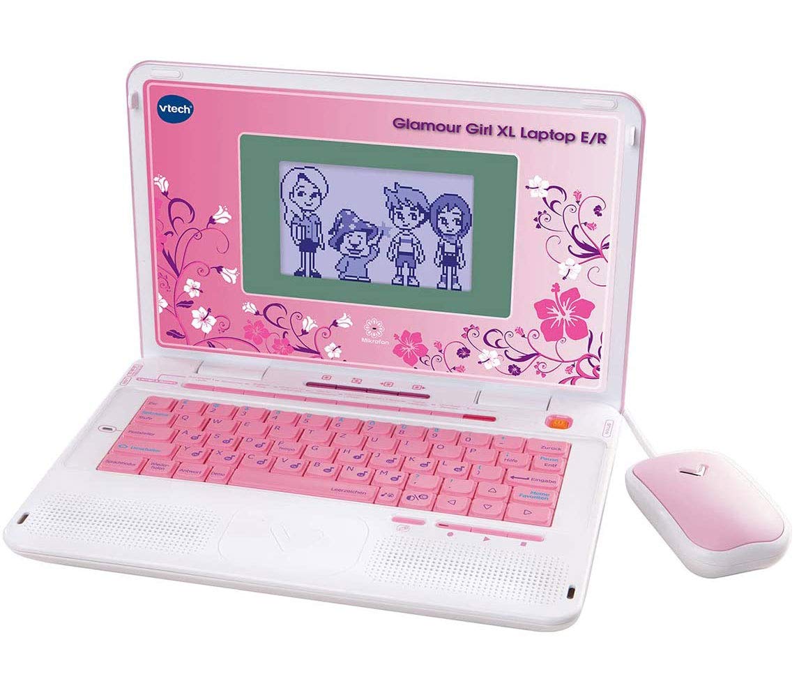 VTech Glamour Girl XL Lerncomputer - 240 Lernspiele