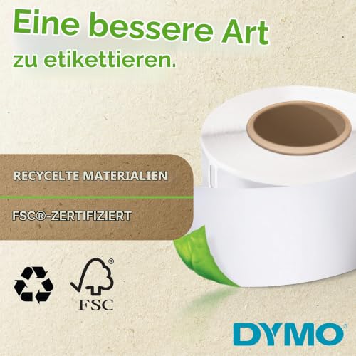 DYMO Original LabelWriter Adressetiketten (Groß) | 36 mm x 89 mm | 24 Rollen mit je 260 leicht ablösbaren Etiketten (6.240 Etiketten) | selbstklebende Etiketten | für LabelWriter-Beschriftungsgerät