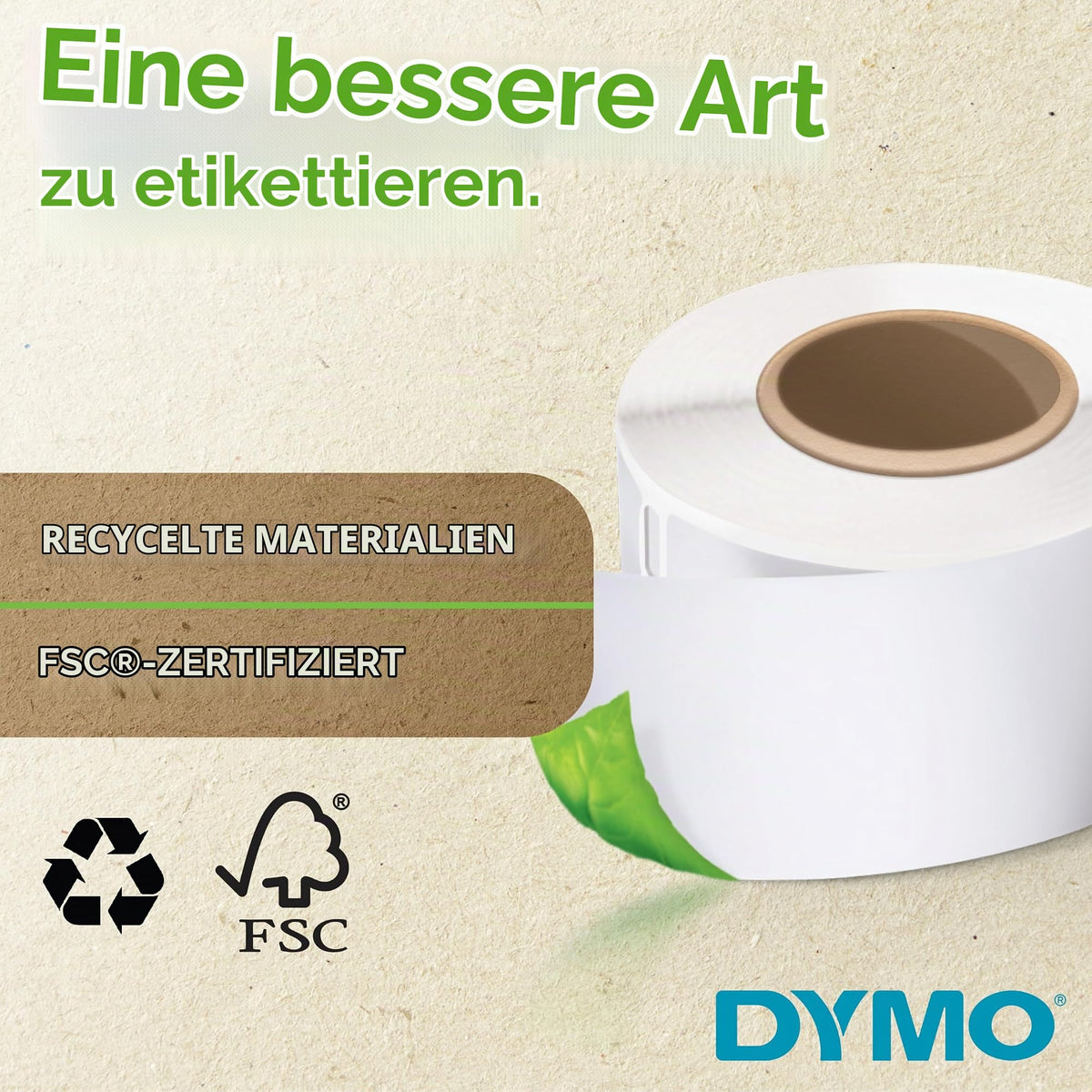 DYMO Original LabelWriter Adressetiketten (Groß) | 36 mm x 89 mm | 24 Rollen mit je 260 leicht ablösbaren Etiketten (6.240 Etiketten) | selbstklebende Etiketten | für LabelWriter-Beschriftungsgerät