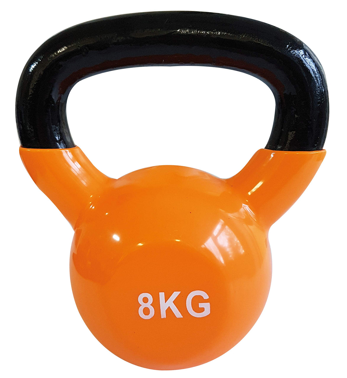 Sveltus Kettlebell, Unisex, Erwachsene, Orange, 8 kg