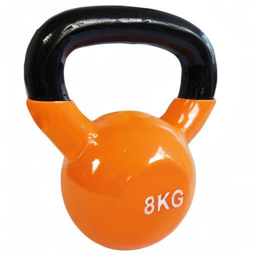 Sveltus Kettlebell, Unisex, Erwachsene, Orange, 8 kg