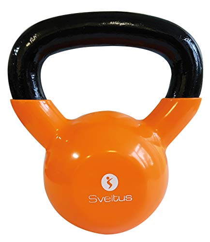 Sveltus Kettlebell, Unisex, Erwachsene, Orange, 8 kg