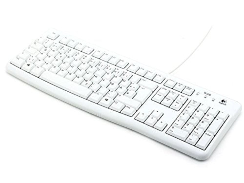 Logitech K120 Kabelgebundene Business Tastatur für Windows und Linux