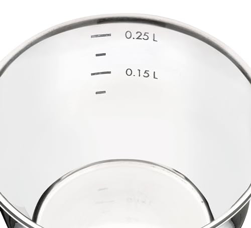 Küchenprofi 23 7000 28 10 Butterpfännchen mit Sandwichboden, Silber