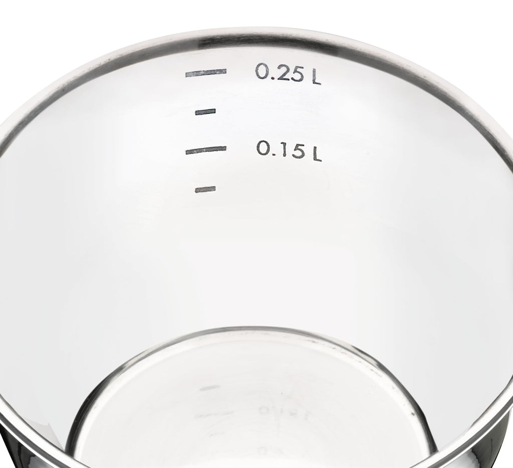 Küchenprofi 23 7000 28 10 Butterpfännchen mit Sandwichboden, Silber