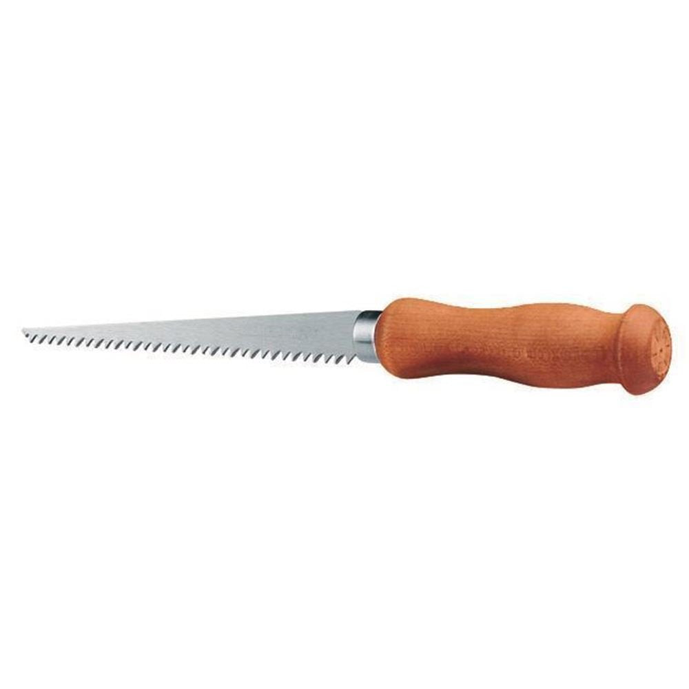 Stanley Stichsäge (mit Holzgriff, geschärfte Spitze, starkes Blatt, 152 mm Länge, 6 Zähne/Inch) 0-15-206, Mehrfarbig