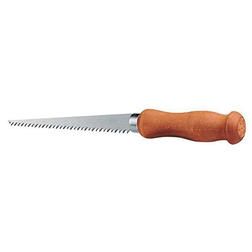 Stanley Stichsäge (mit Holzgriff, geschärfte Spitze, starkes Blatt, 152 mm Länge, 6 Zähne/Inch) 0-15-206, Mehrfarbig