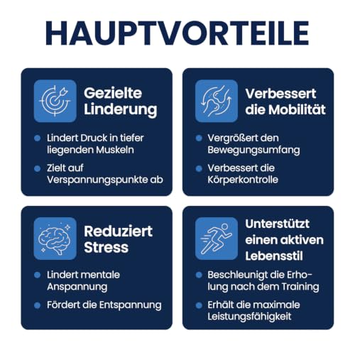 Acupoint Physiotherapie-Ball-Set, ideal für Yoga, Tiefengewebe-Massage, Triggerpunkttherapie und myofasziale Freisetzungstherapie-Ausrüstung