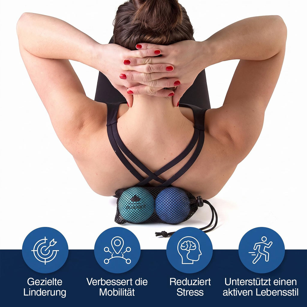 Acupoint Physiotherapie-Ball-Set, ideal für Yoga, Tiefengewebe-Massage, Triggerpunkttherapie und myofasziale Freisetzungstherapie-Ausrüstung