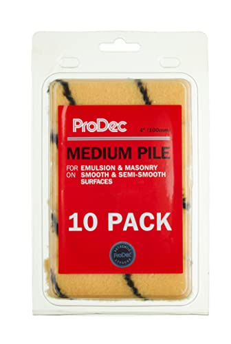 ProDec 10er-Packung gewebte langflorige 100-mm-Mini-Farbrolle für ein