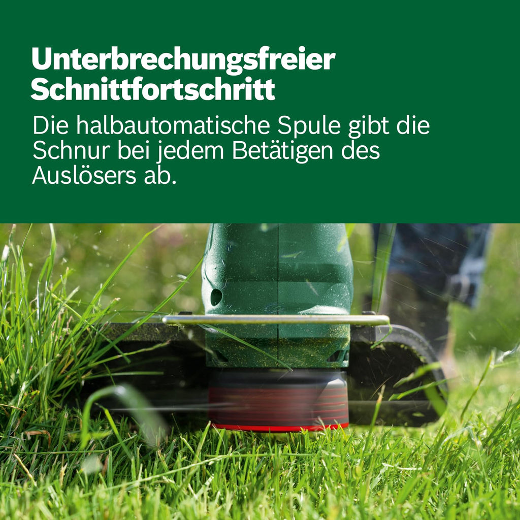 Bosch Akku Rasentrimmer EasyGrassCut 18V-26 (ohne Akku, 18 Volt System, Schnittkreisdurchmesser: 26 cm, im Karton)