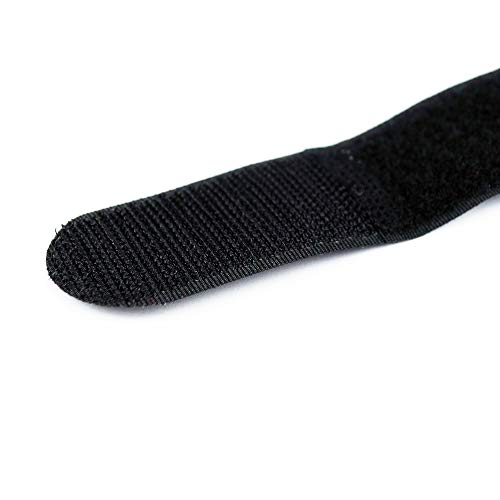 10 x Klettkabelbinder 20 cm Kunststofföse schwarz