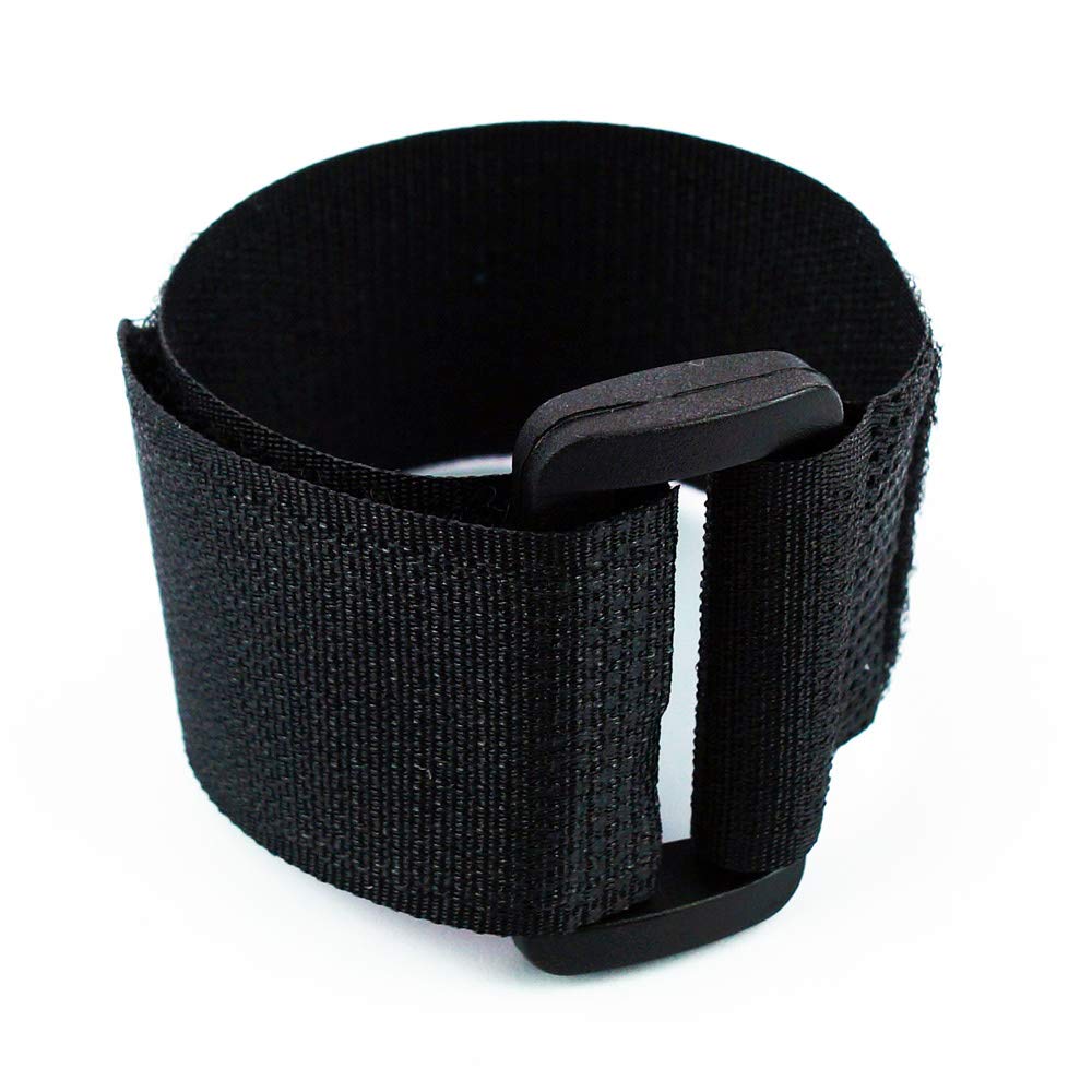10 x Klettkabelbinder 20 cm Kunststofföse schwarz