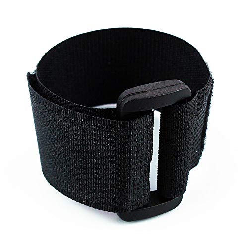 10 x Klettkabelbinder 20 cm Kunststofföse schwarz
