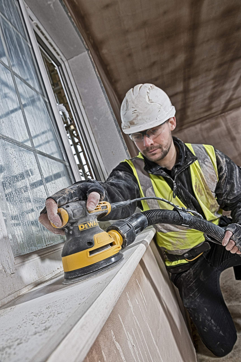 DeWALT Schleifscheibe 125 mm K120 8-L 10 Stück, DT3105-QZ