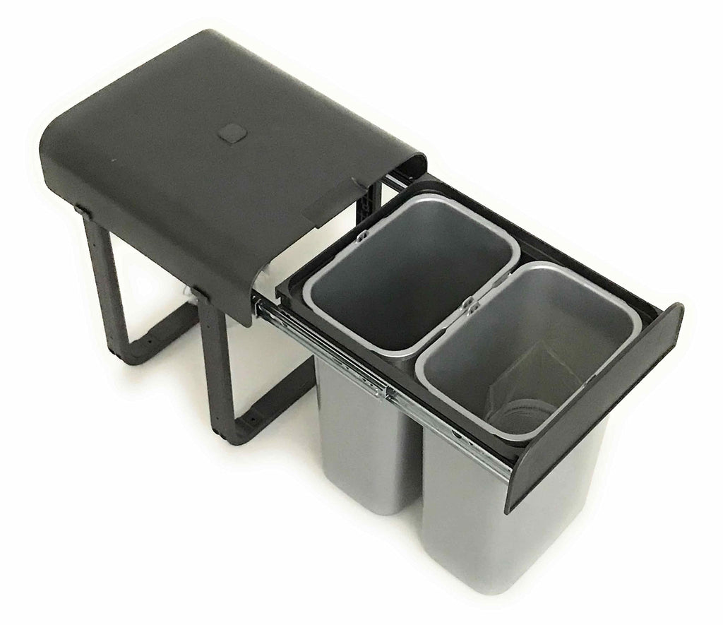 Abfallsammler Aladin 2-Fach Trennung 16 Liter ab 30cm Unterschrank