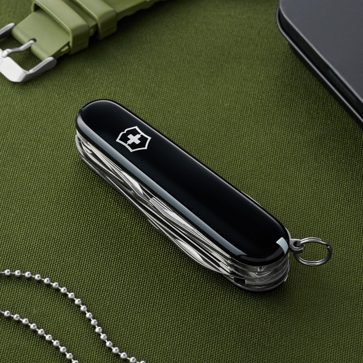 Victorinox Huntsman Taschenmesser - Multitool Swiss Army Knife, 15