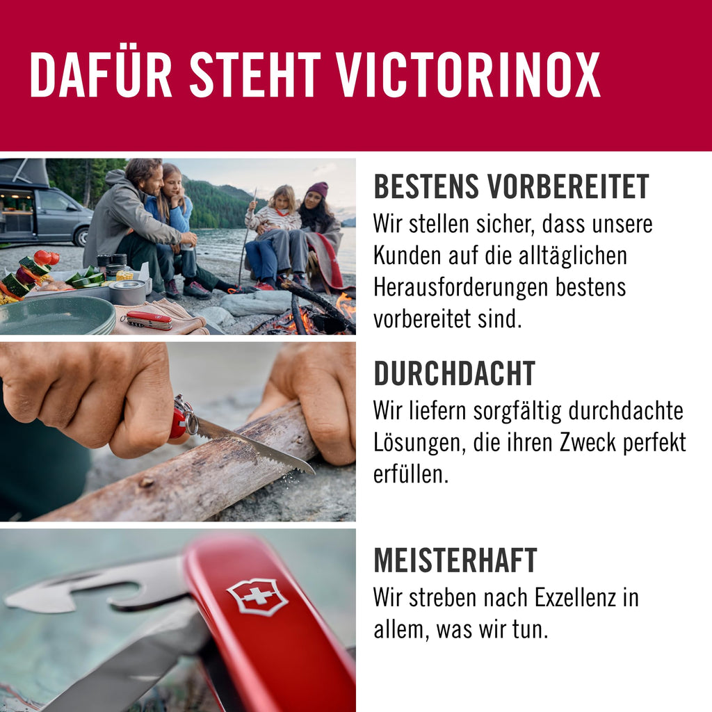 Victorinox Huntsman Taschenmesser - Multitool Swiss Army Knife, 15