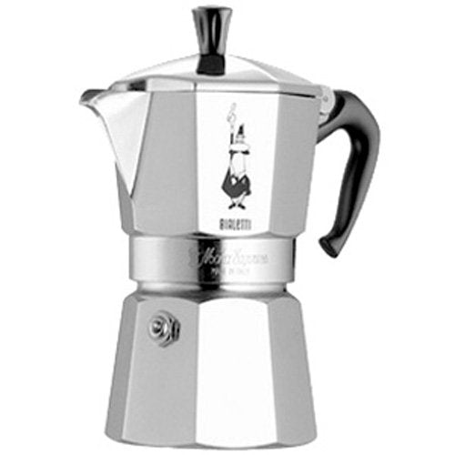 Bialetti Moka Express Kaffeebereiter, Aluminium, für 9 Tassen, 420 ml, silberfarben