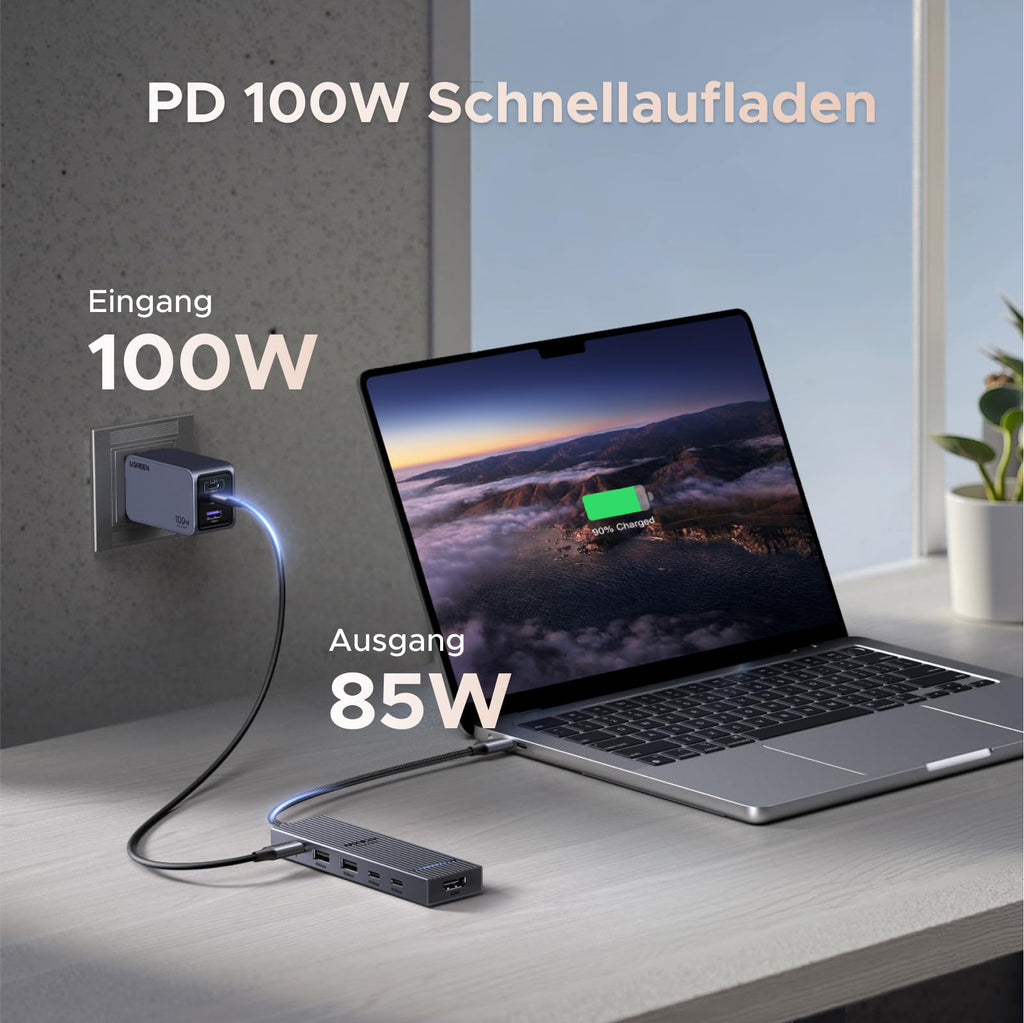 UGREEN Revodok Pro 106 10Gbps USB C Hub HDMI 4K@60Hz USB C Adapter