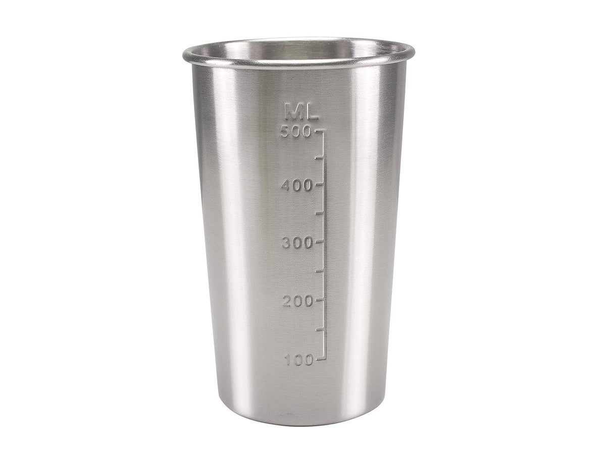 Beper - Elektrischer Standmixer für Milchshakes, Frappés, Smoothies und Cocktails, 2-Gänge, Aluminiumbehälter 0,5 l, 100 W , Rot