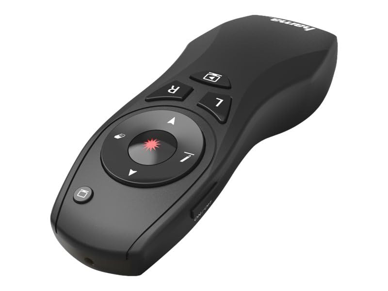 Hama Wireless Presenter roter Laserpointer, Air Maus, digitaler Stift