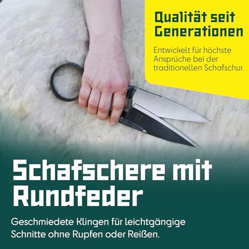 BERGER Schafschere 2712 | Profi Gartenschere | Buchsbaumschere