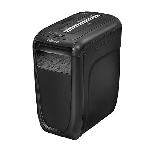 Fellowes Aktenvernichter Powershred 60Cs, Partikelschnitt (P-4), 10 Blatt, für Zuhause/Home Office, mit patentierter SafeSense Technologie