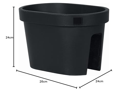 E&K Geländerkasten in versch. Größen, Länge:40 cm