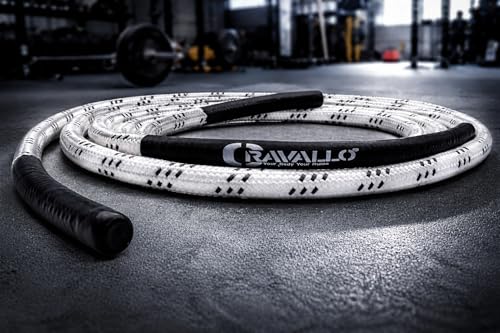 Springseil I 3 Meter Fatburner Speed Jumping Rope I Erwachsenen Profi Skipping Seil I Ideal zum Boxen, Ausdauer Sport, MMA, HIIT in Schwarz, Blau und Weiß