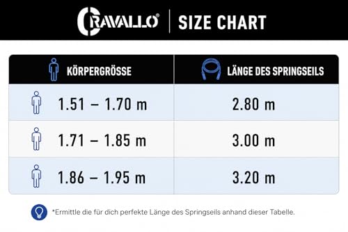 Springseil I 3 Meter Fatburner Speed Jumping Rope I Erwachsenen Profi Skipping Seil I Ideal zum Boxen, Ausdauer Sport, MMA, HIIT in Schwarz, Blau und Weiß