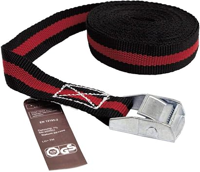 LAS 10320 Spanngurt mit Klemmverschluss ca. 5 m x 2,5 cm