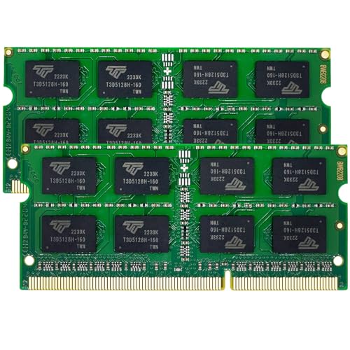 Timetec 16GB KIT(2x8GB) kompatibel für Apple iMac Ende 2015(27 Zoll mit Retina 5K Display) DDR3L 1867MHz/1866MHz PC3L-14900 2Rx8 CL13 1.35V 204 Pin SODIMM Speichermodul MAC RAM Upgrade für iMac 17,1