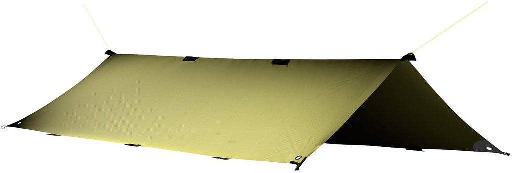 Tatonka Tarp 4 Simple (285 x 400 cm) - Leicht, reißfest, wasserdicht - Mit verstärkten Eckpunkten, Abpsannschlaufen und Ösen - Inklusive Abspannleinen und Packbeutel